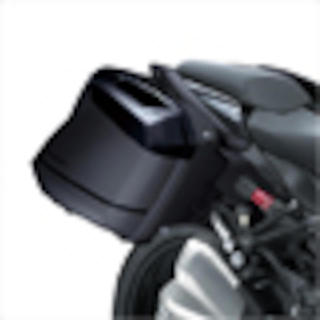 Pannier Deco Stripe Set, Metallic Matte Graphene Steel Gray (68P)